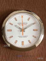 Replica Rolex Milgauss 34cm Wall Clock For Sale - White Face Steel Case